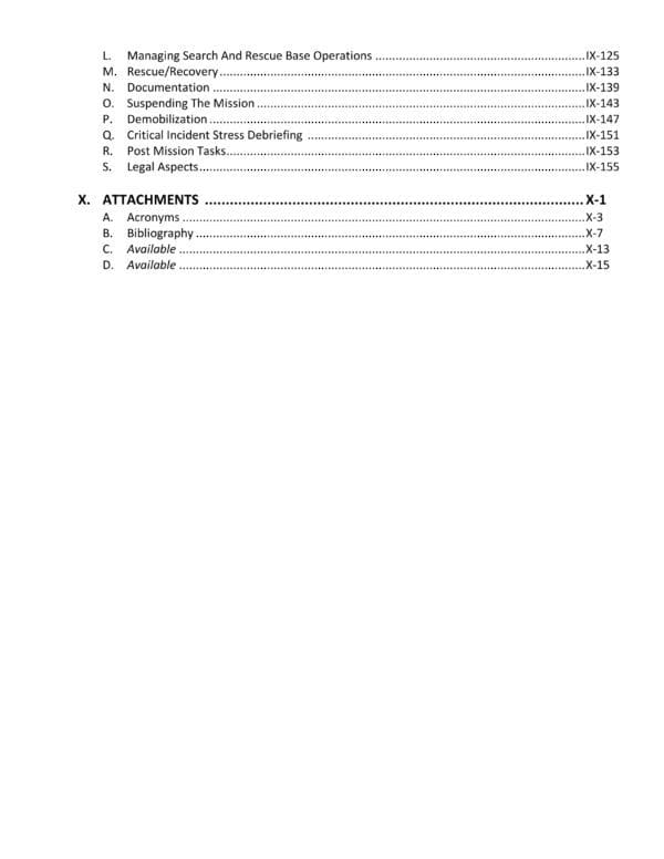 A table of contents for the book, " an american story ".