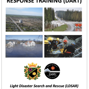 A series of photographs showing various locations and the words " response training ( dart ") "